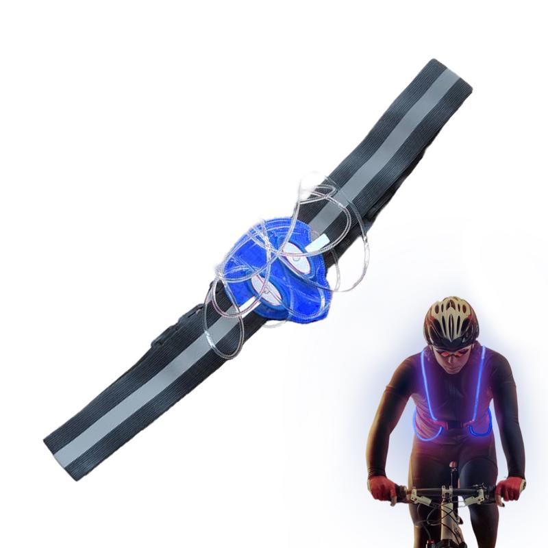 Running Gear For Night - Light Up Running Vest Reflective Adjustable