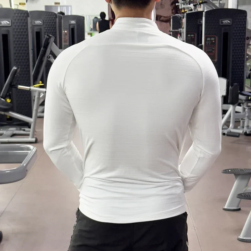 Men's Gym Tights Jacket Runnin - đánh giá và giá Running Gear Jacket