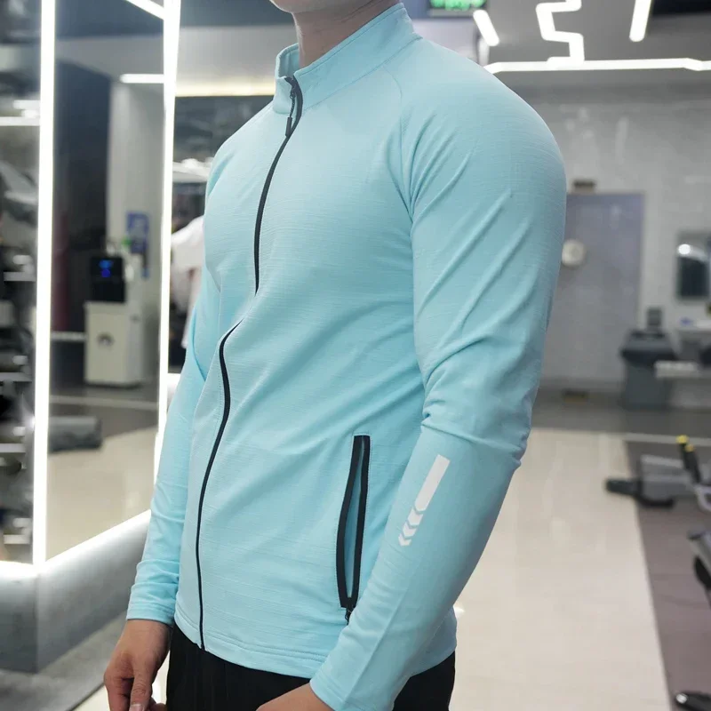 Men's Gym Tights Jacket Runnin - đánh giá và giá Running Gear Jacket