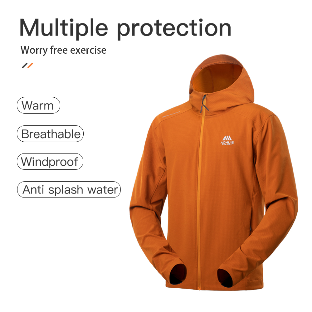 AONIJIE Men Windproof Jacket A - đánh giá và giá Running Gear Jacket