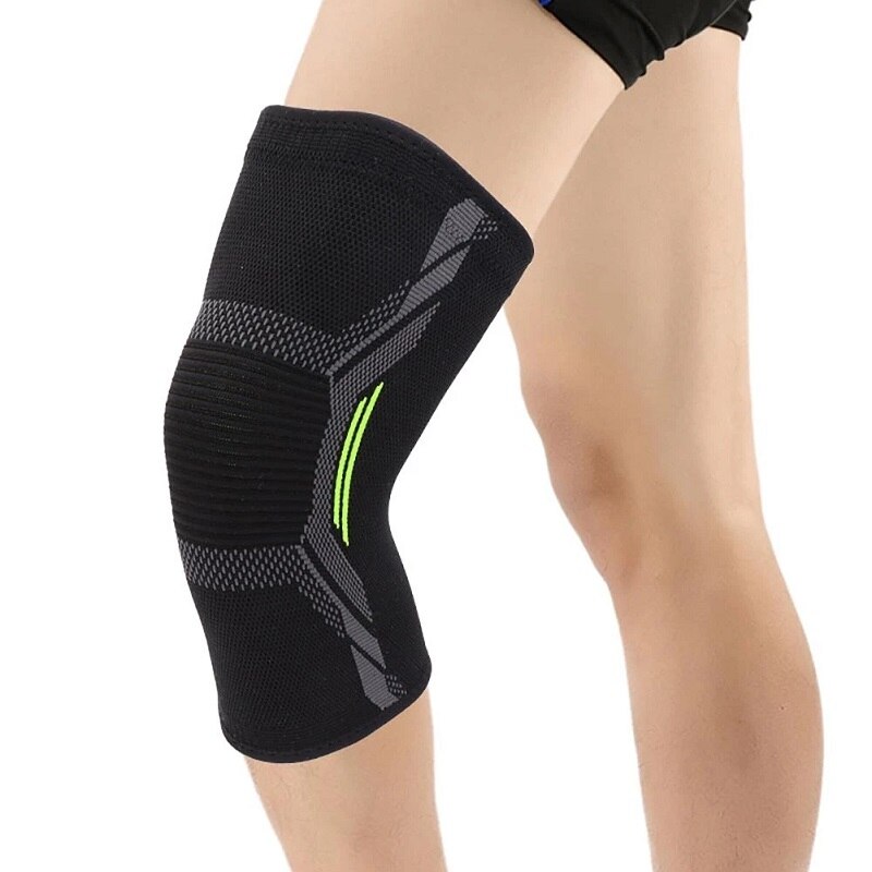 Single Knee Pad Knitted Nylon  - đánh giá và giá Running Gear Knee