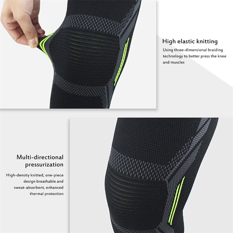 Single Knee Pad Knitted Nylon  - đánh giá và giá Running Gear Knee