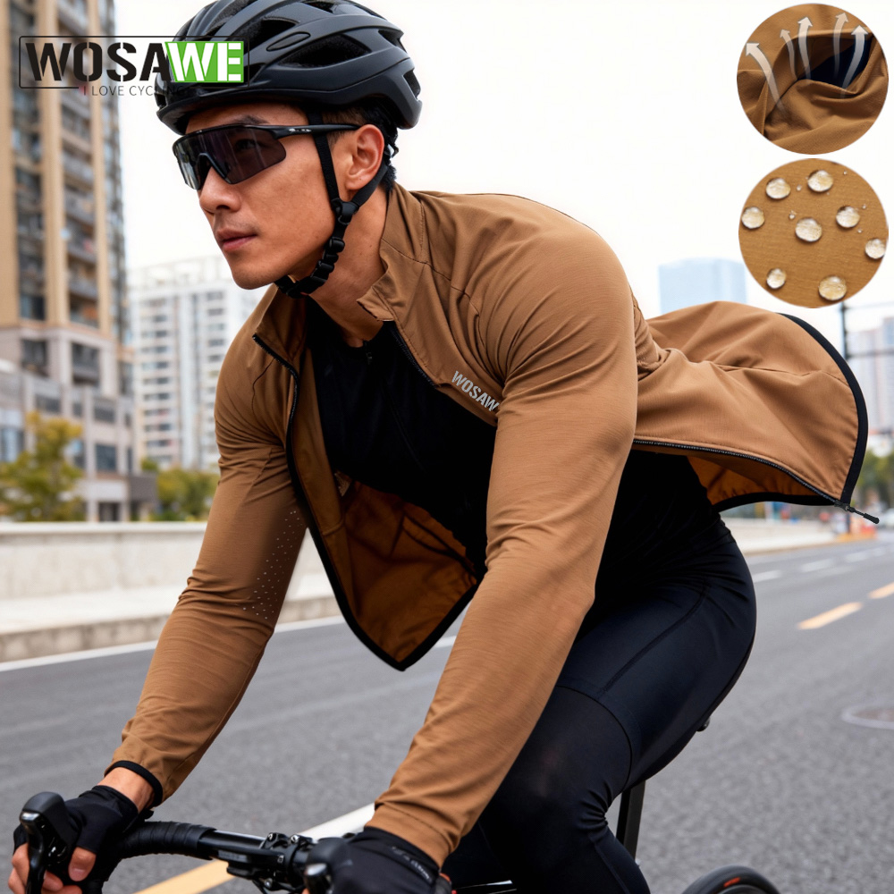 WOSAWE Cycling Windbreaker Uni - đánh giá và giá Running Gear Jacket