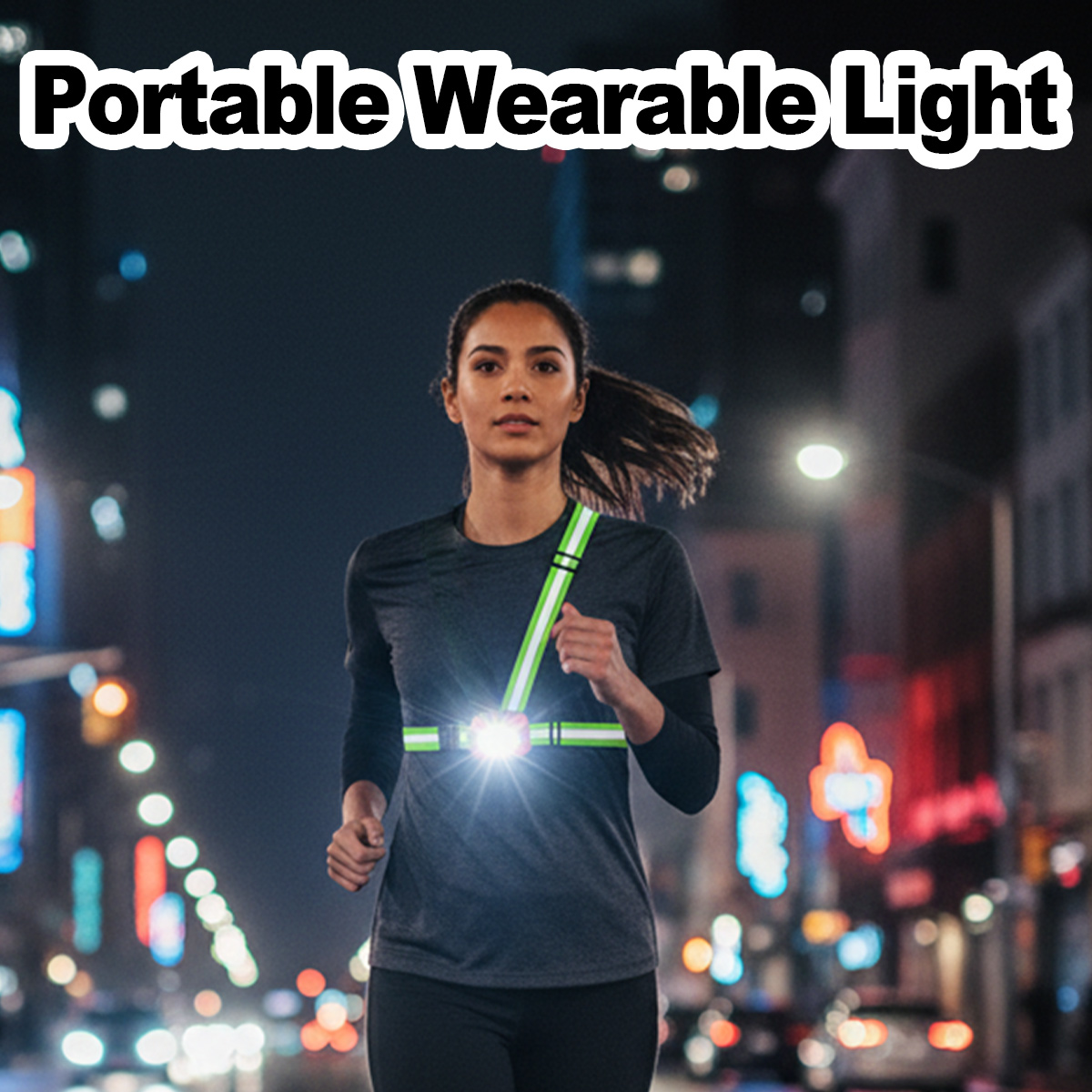 Running Light USB Rechargeable - đánh giá và giá Running Gear For Night