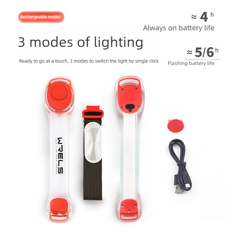 Rechargeable LED Light-Up Arm/ - đánh giá và giá Running Gear For Night