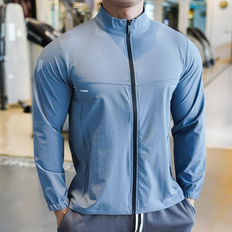 Ice Silk Thin Shirts Tops Spor - đánh giá và giá Running Gear Jacket