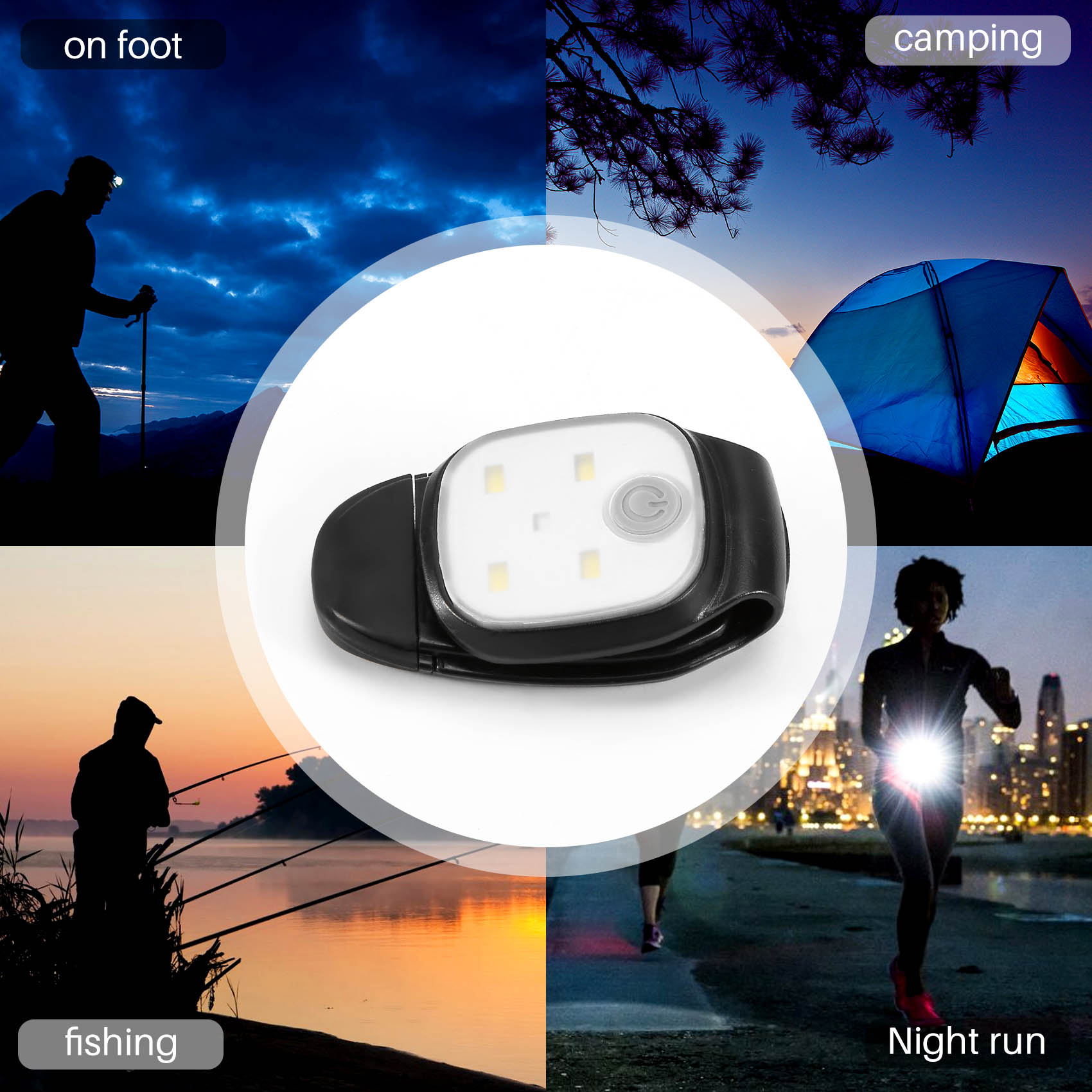 XSXS-Outdoor Night Clip On Run - đánh giá và giá Running Gear For Night