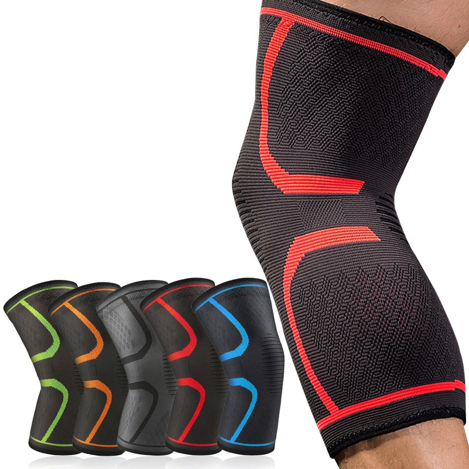 WOSWEIR-1 PC Elastic Knee Pads - đánh giá và giá Running Gear Knee