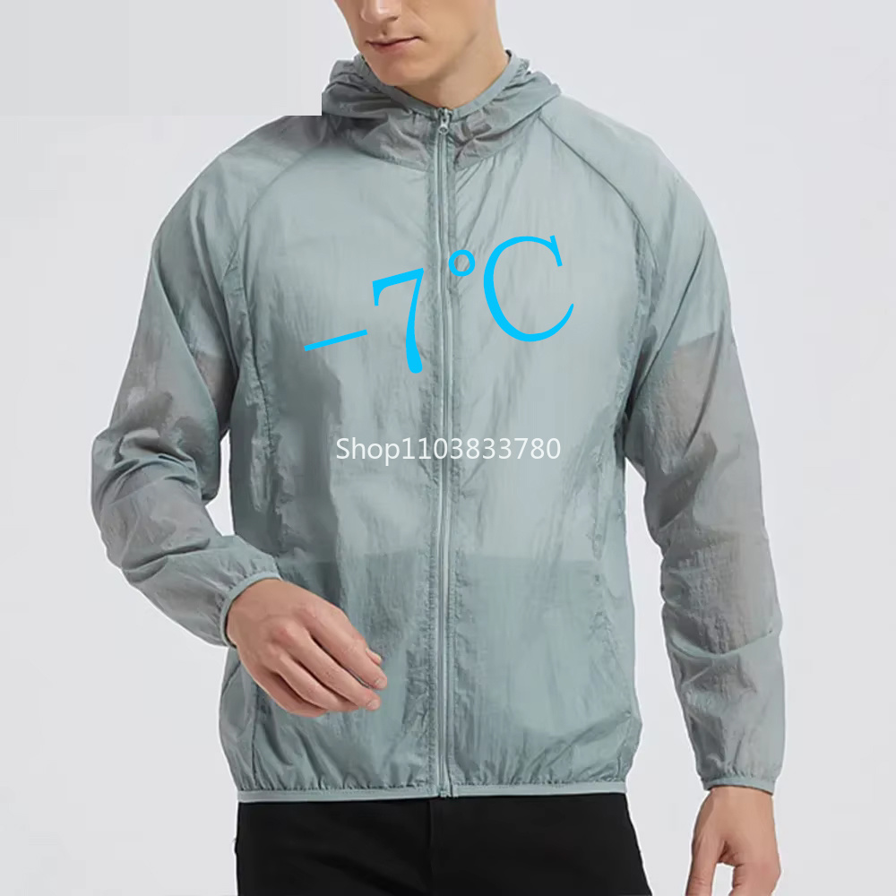 Men's Hooded Sun Protection Ja - đánh giá và giá Running Gear Jacket